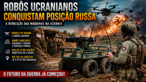 Robôs ucranianos tomam posição russa sem soldados: O início de uma nova era da guerra