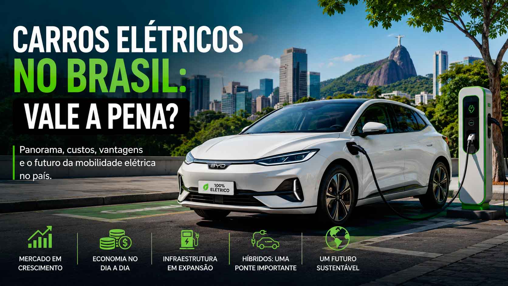 No momento, você está visualizando Carros Elétricos no Brasil em 2026: Ainda Vale o Investimento?