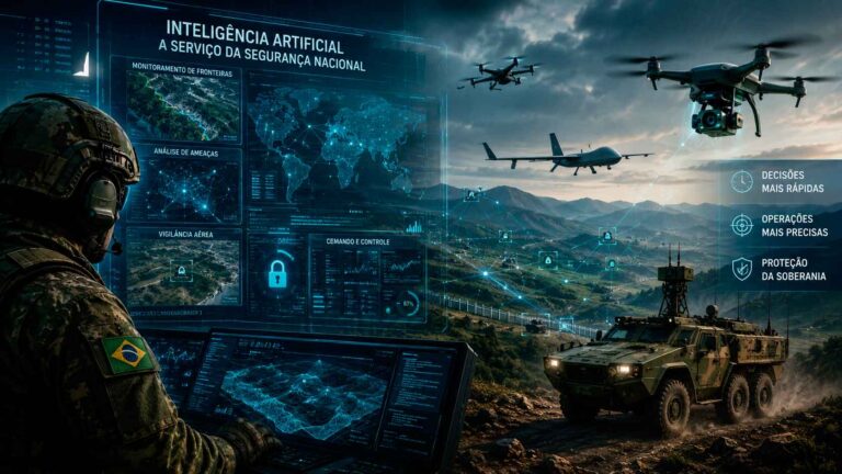 Leia mais sobre o artigo Inteligência Artificial Militar: Como as IAs Estão Transformando a Guerra Moderna