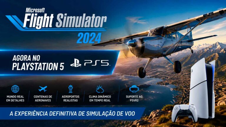 Leia mais sobre o artigo Microsoft Flight Simulator no PS5: A Chegada que Mudou a História da Franquia