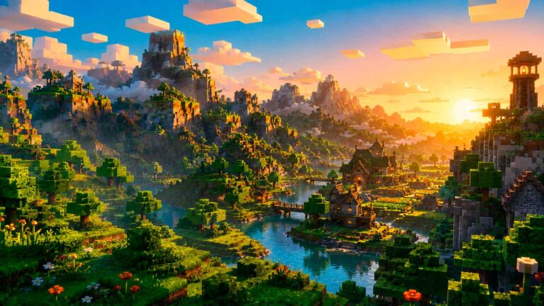 Leia mais sobre o artigo Minecraft: Como um Jogo de Blocos Virou um Fenômeno Mundial